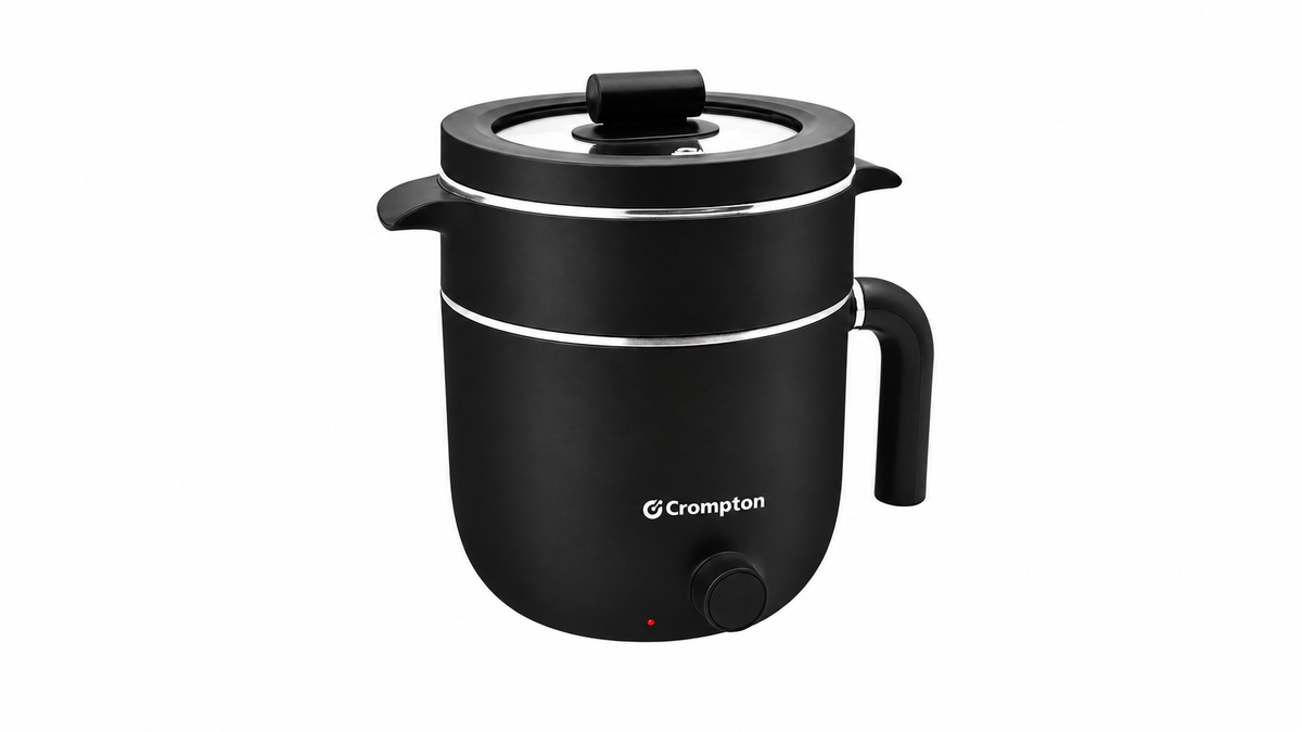 Crompton states INR 2,700 MRP for InstaNourish Pro cooking kettle