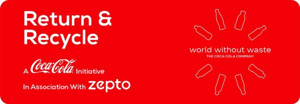Coca-Cola India And Zepto Expand Collaboration to Recycle PET Bottles in India