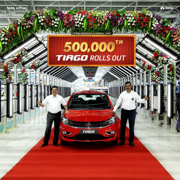 Tata Tiago hits the remarkable sales milestone of 5 Lakh units