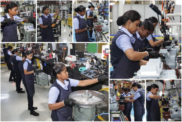ELGi introduces All-Women Production Lines at the ELGi Air Center
