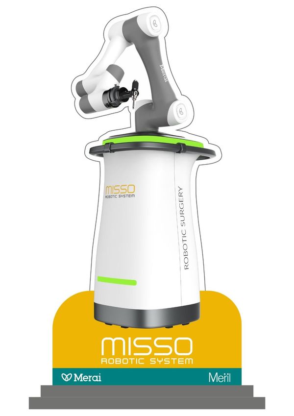 Introducing MISSO - knee replacement robot by Meril