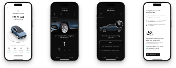 CRED launches car valuation and resale on Garage with CARS24 and Spinny