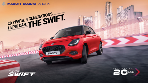 Maruti Suzuki Swift Celebrates 20th Anniversary