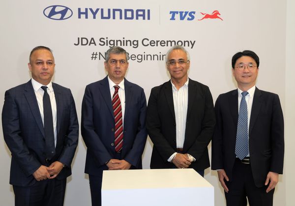 Hyundai Motor and TVS Motor formalize partnership