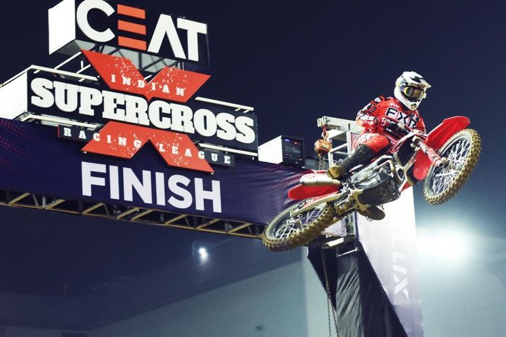 BigRock Motorsports Secures Victory in CEAT Indian Supercross Racing League at the Ahmedabad Leg