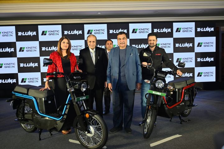 Kinetic Green launches E-Luna, an All-Electric and Stylish Avatar of the Iconic Luna