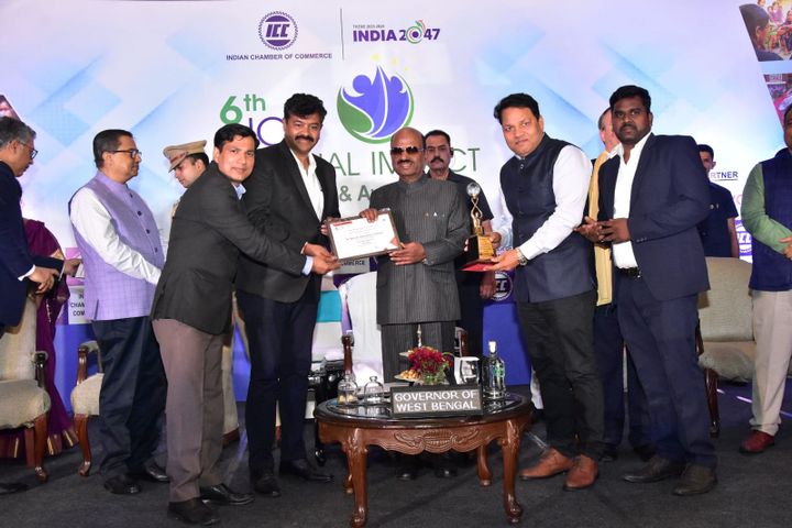 JK Tyre honoured with ICC Social Impact Award for its Water Conservation Initiative