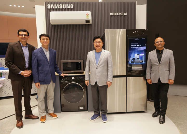 Samsung Showcases Bespoke Home Appliances Featuring AI Capabilities and Enhanced Connectivity