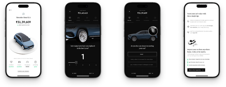 CRED launches car valuation and resale on Garage with CARS24 and Spinny