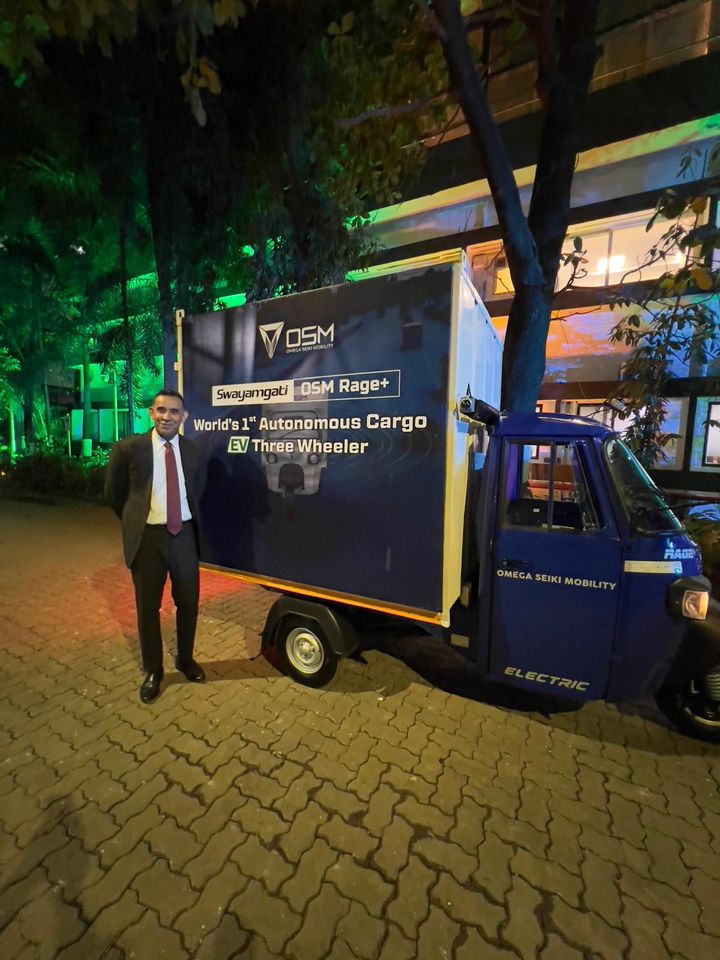OSM’s Electric Cargo 3-Wheeler