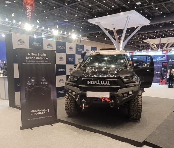 Indrajaal Ranger: India's first Anti-Drone Patrol Vehicle