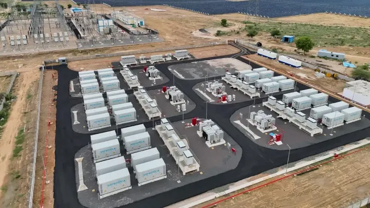 Vedanta's Serentica switches on the first 200 MWh of a 1 GWh battery in Rajasthan