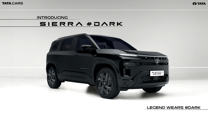 Tata Sierra #DARK launched from INR 13.99 lakh