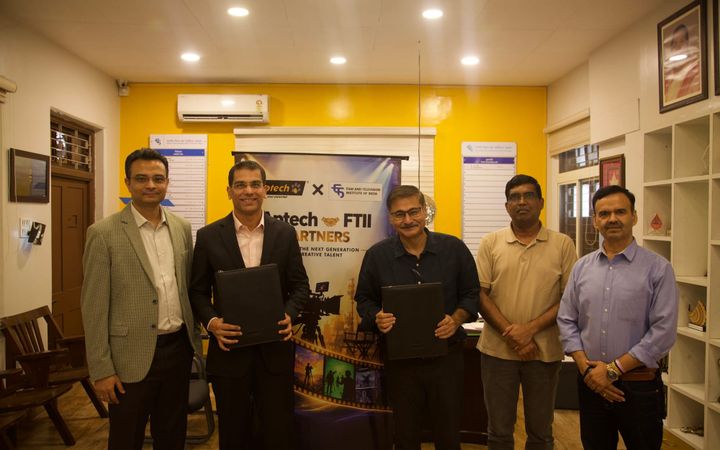 Aptech and FTII announce workshops and joint film-training programmes