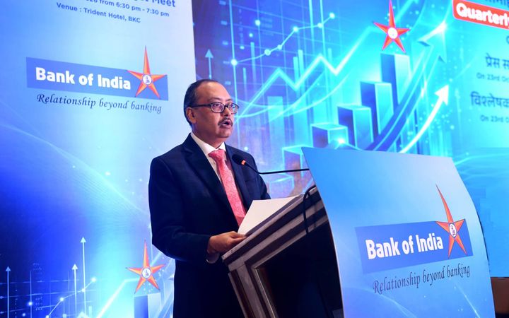 Bank of India reports Q2 profit of INR 3,202 crore, with gross NPA ratio at 1.60%