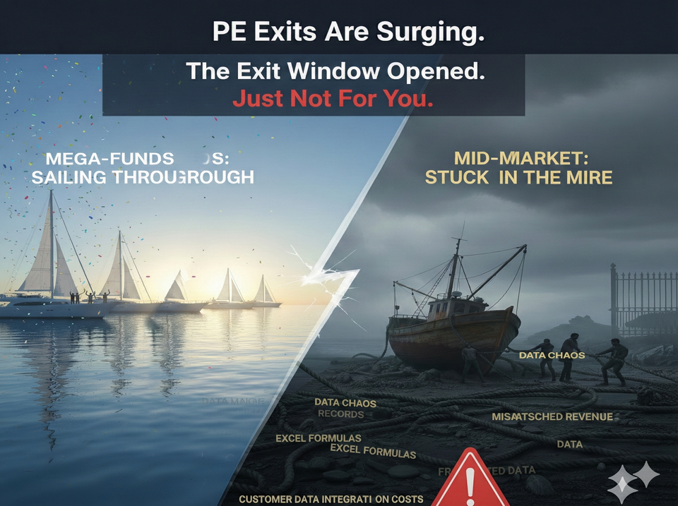 PE exits are back. Except for you.