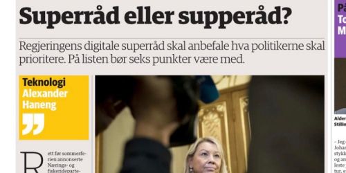 Digital 21: Superråd eller supperåd?