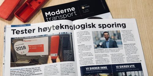 Moderne Transport: Tester høyteknologisk sporing