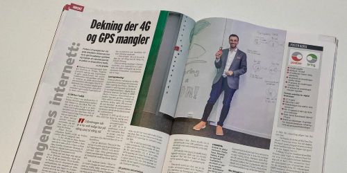 Artikkel i Computerworld: Postens norskbygde sensorer for NB-IoT ga dekning der 4G og GPS mangler