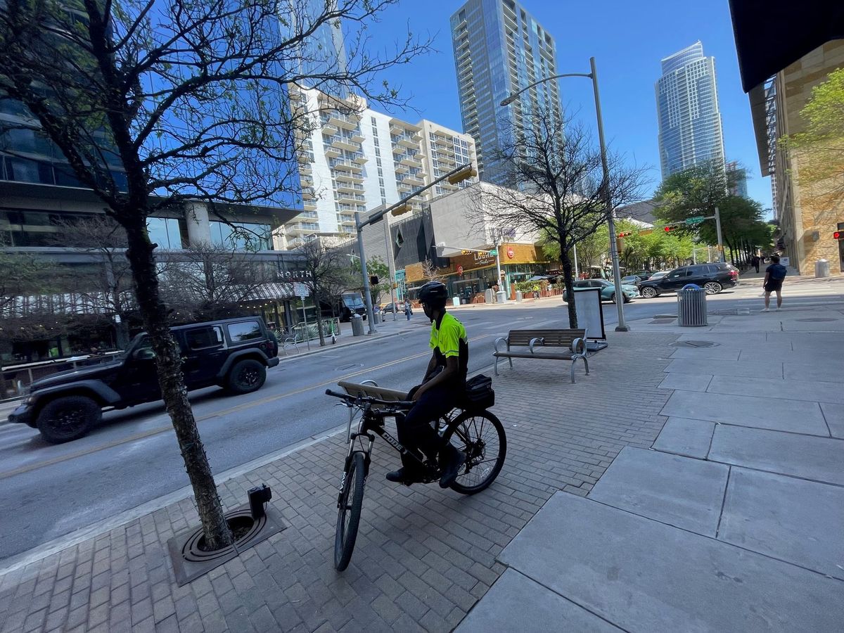 Why is Austin's credit rating improving?