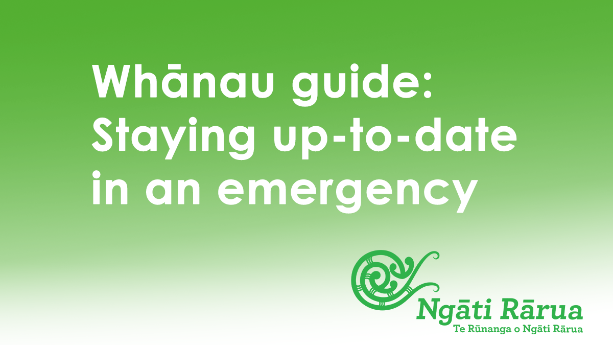 Staying up to date in an emergency