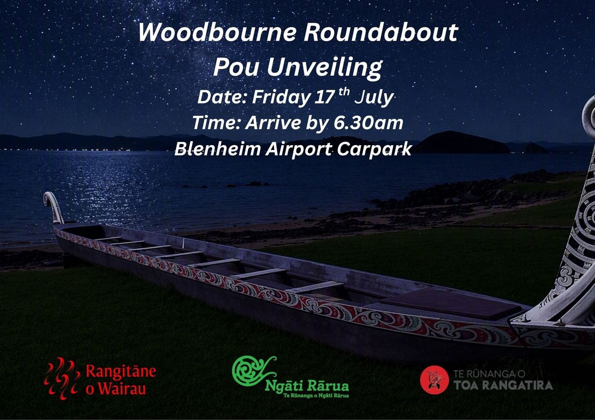 Your invitation: Pou unveiling