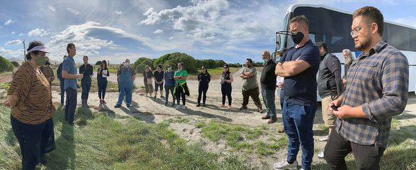 Whānau and Rūnanga staff at the hui