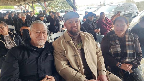 Ngāti Rārua whānau ki Tūrangawaewae Marae mō te Koroneihana 2025.