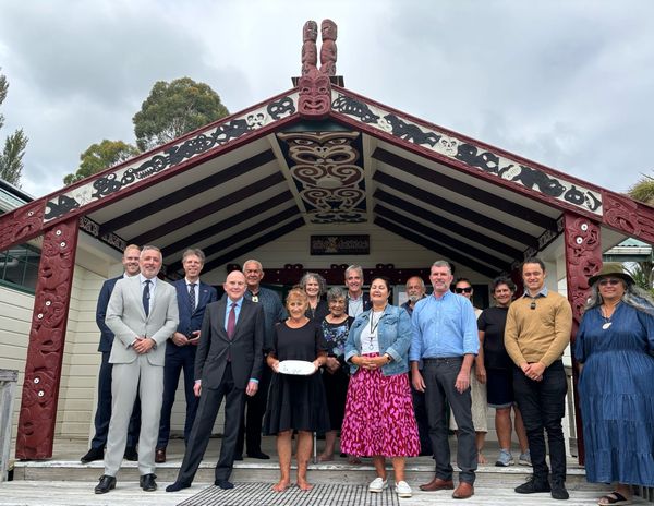 Dutch Ambassador welcomed at Onetahua Marae