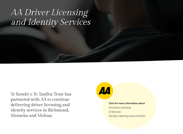 Te Kotahi expands driver licensing services