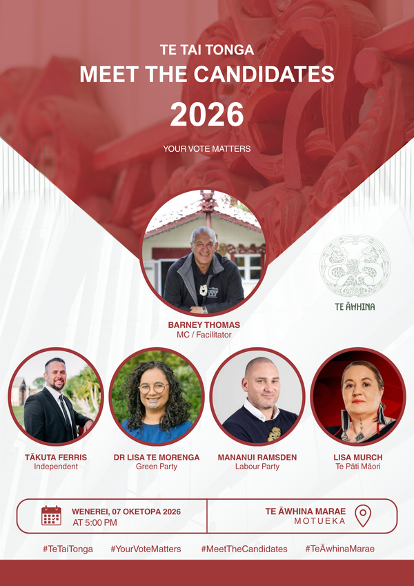 Te Tai Tonga - Meet the candidates