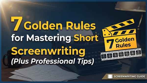 7 Golden Rules for Mastering Short Film Screenwriting (Plus Professional Tips)