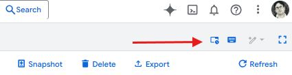 "Recent tabs" and other icons unlockig convenience features on the top right.