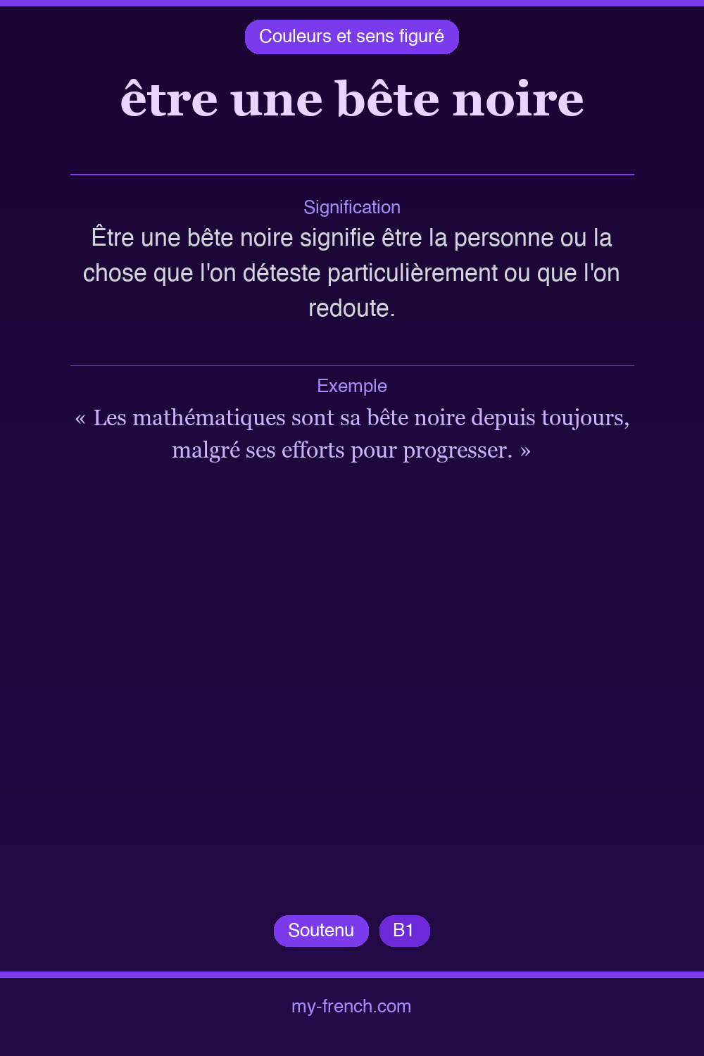 être une bête noire : que veut dire cette expression ?