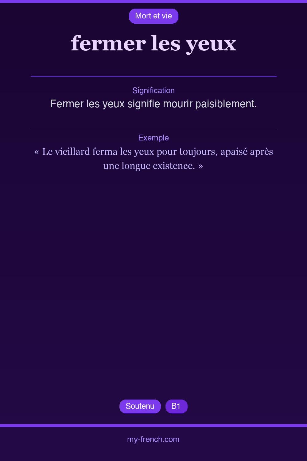 fermer les yeux : que veut dire cette expression ?