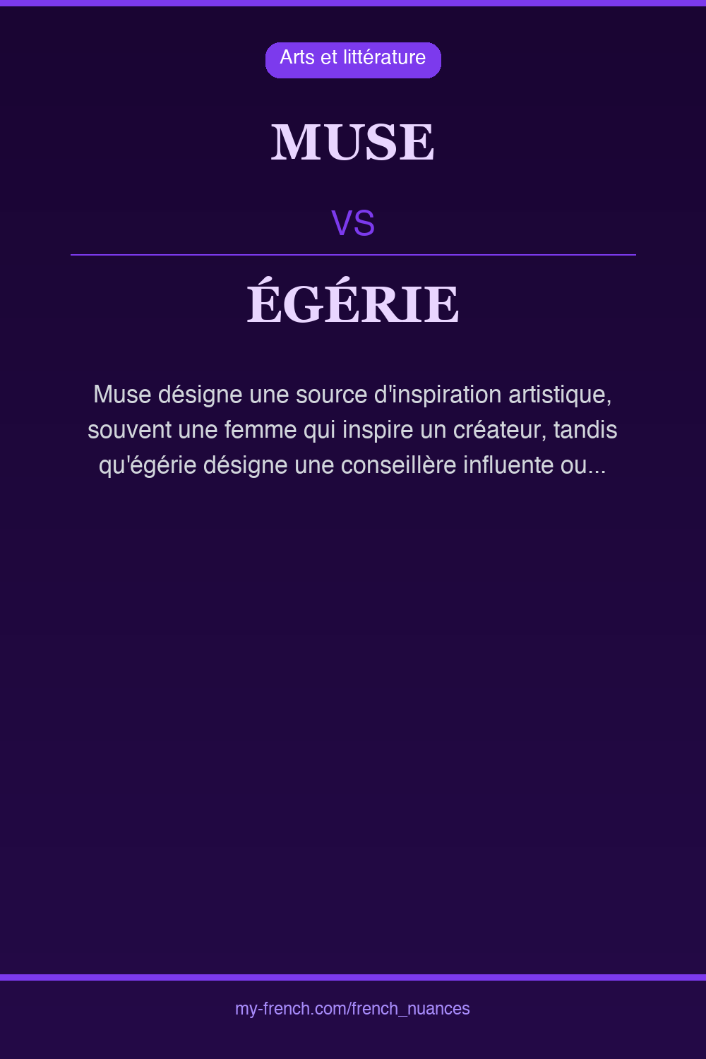 muse vs égérie : quelle nuance ?