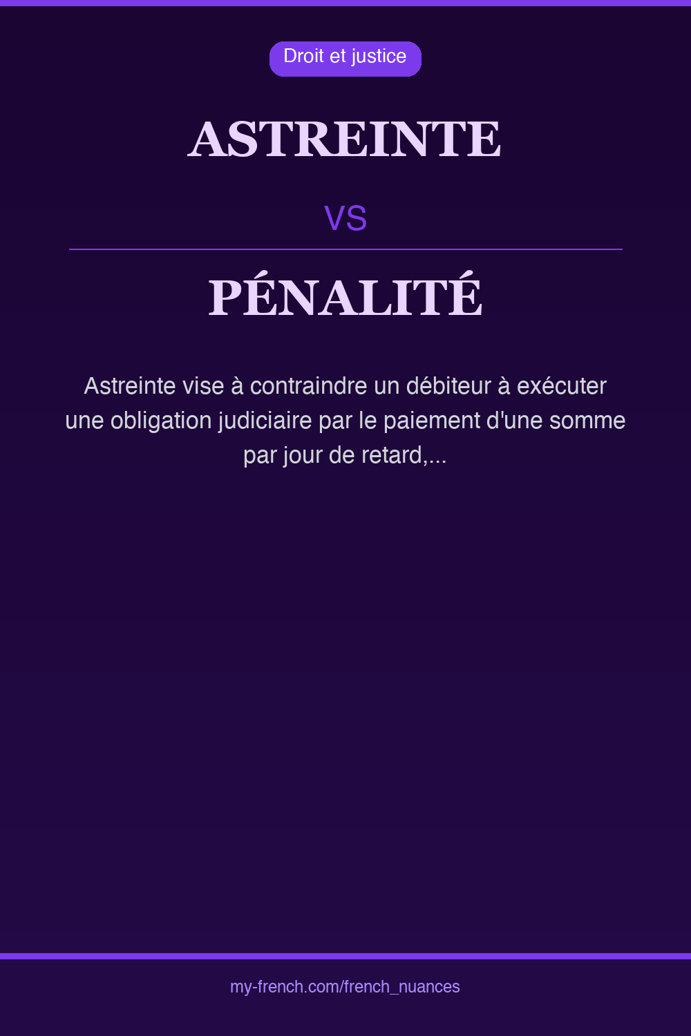 astreinte vs pénalité : quelle nuance ?