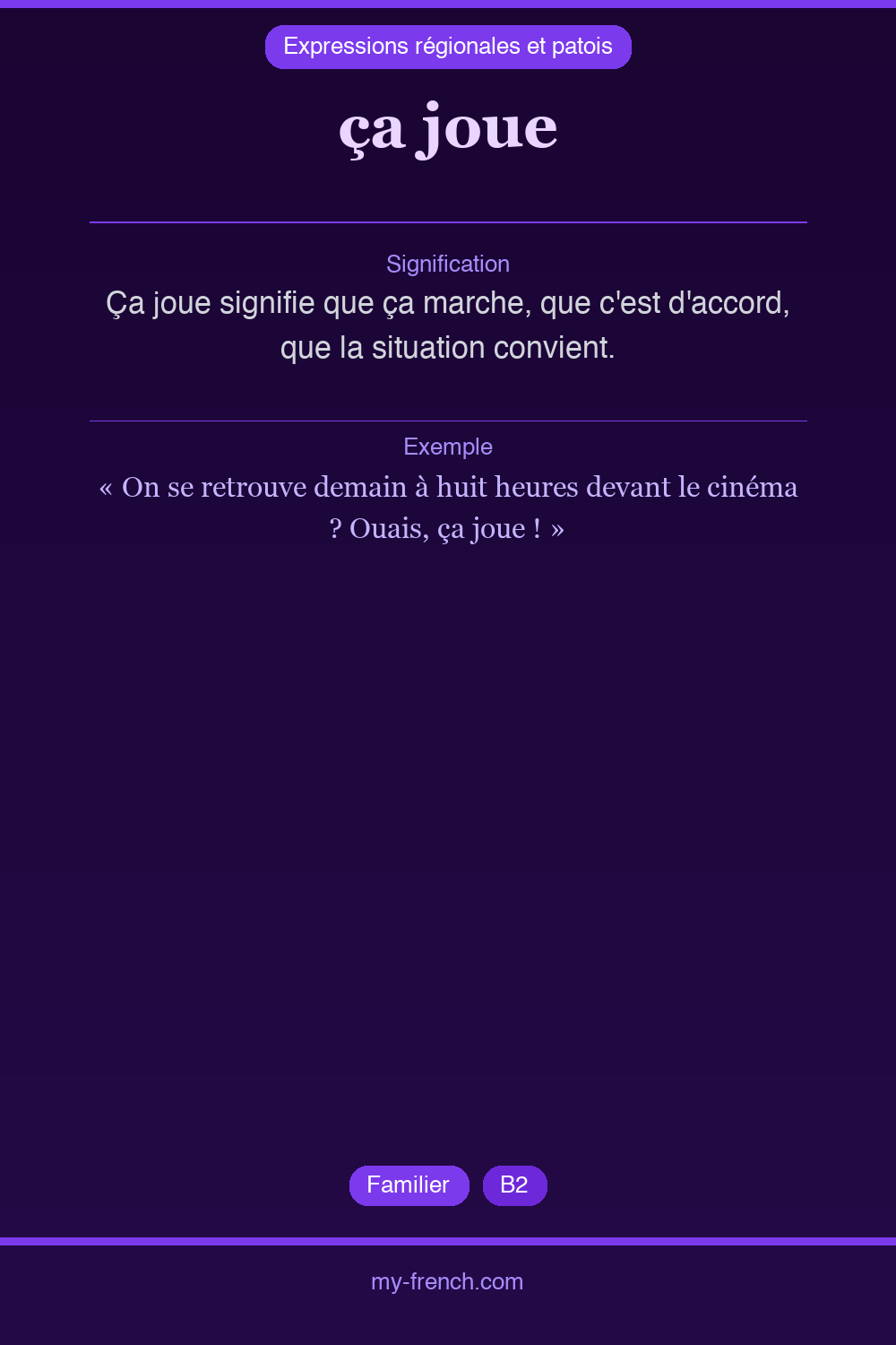 ça joue : que veut dire cette expression ?