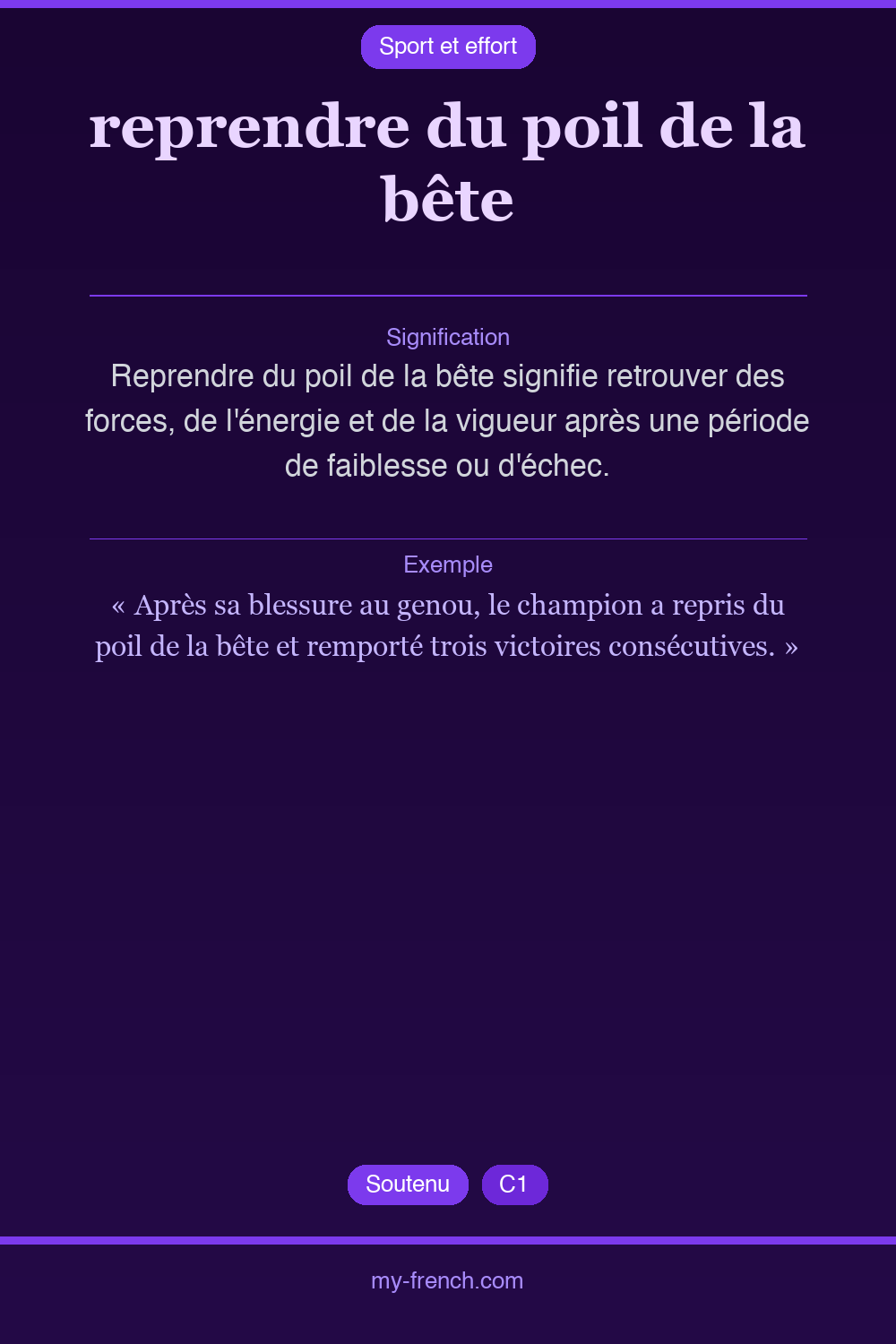 reprendre du poil de la bête : que veut dire cette expression ?
