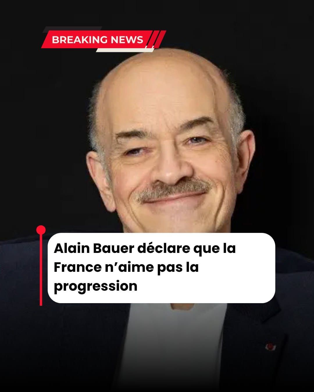 Alain Bauer pose une question qui dérange. Le criminologue et professeur au CNAM interpelle son interlocuteur en direct : ❝ Qu'est-ce qu'un Français ? Je suis français et vous aussi, et nous 