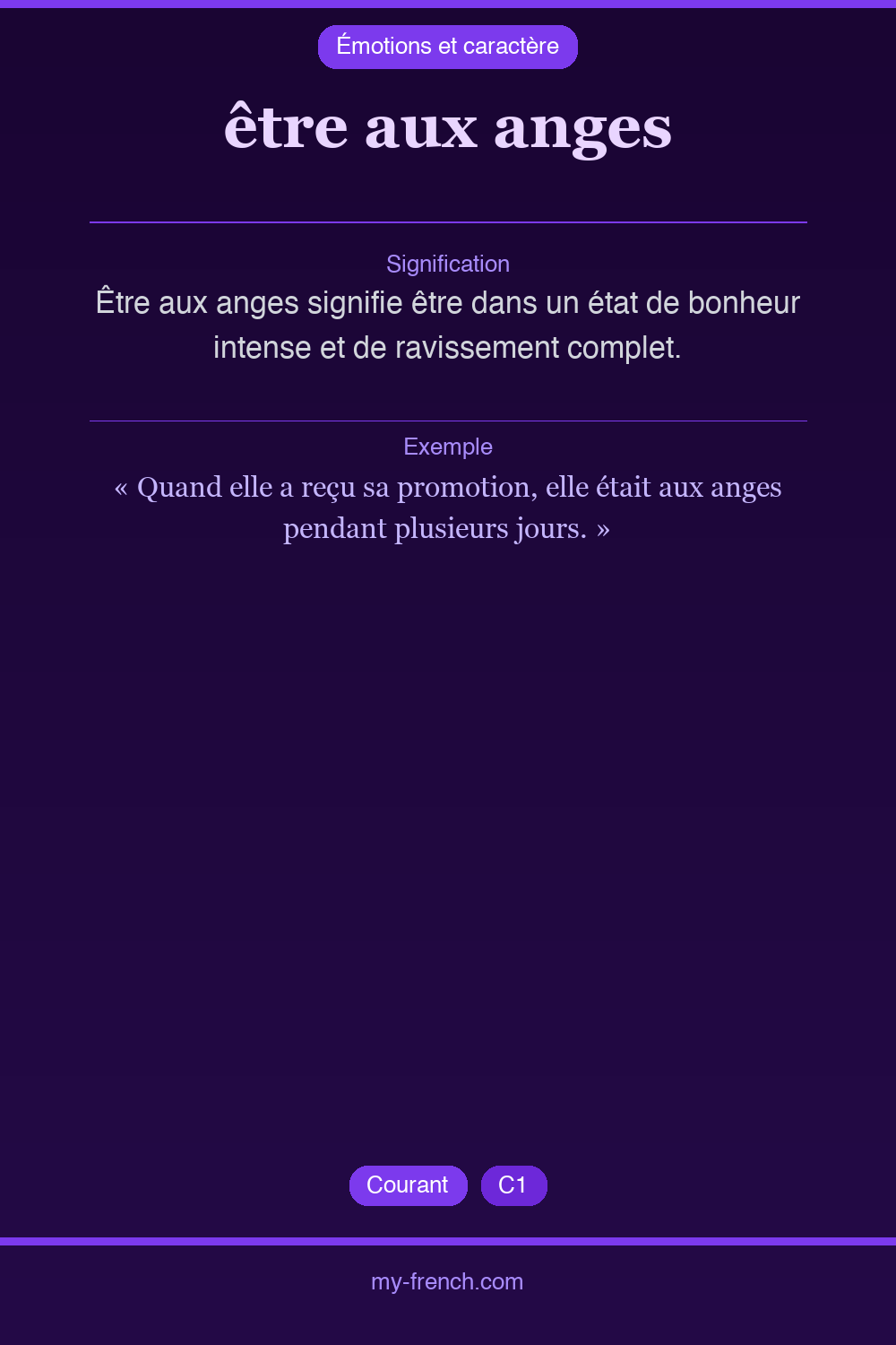 être aux anges : que veut dire cette expression ?