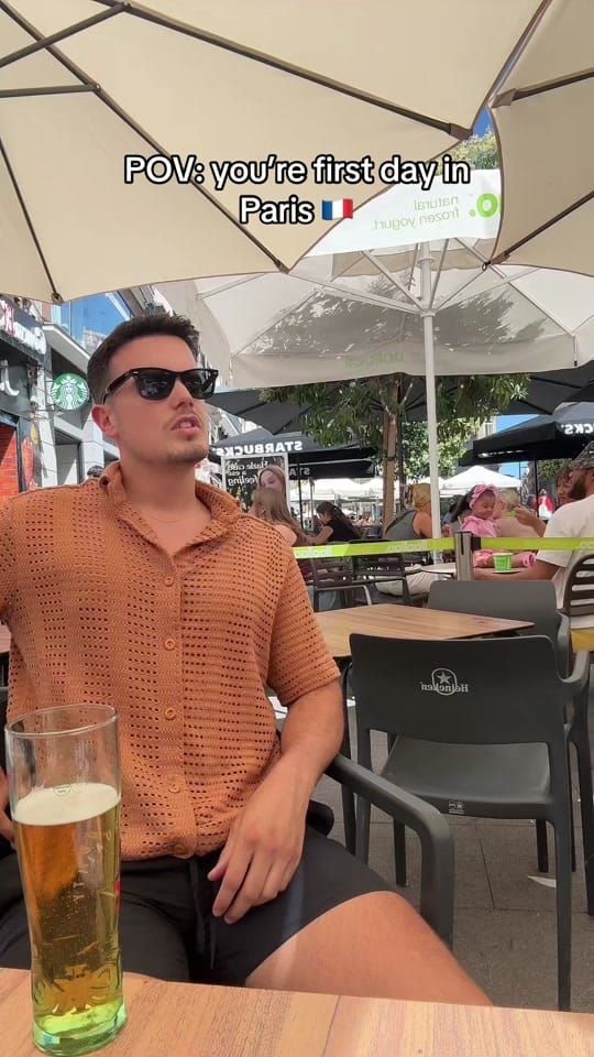The patience you learn from French waiters !🤣
