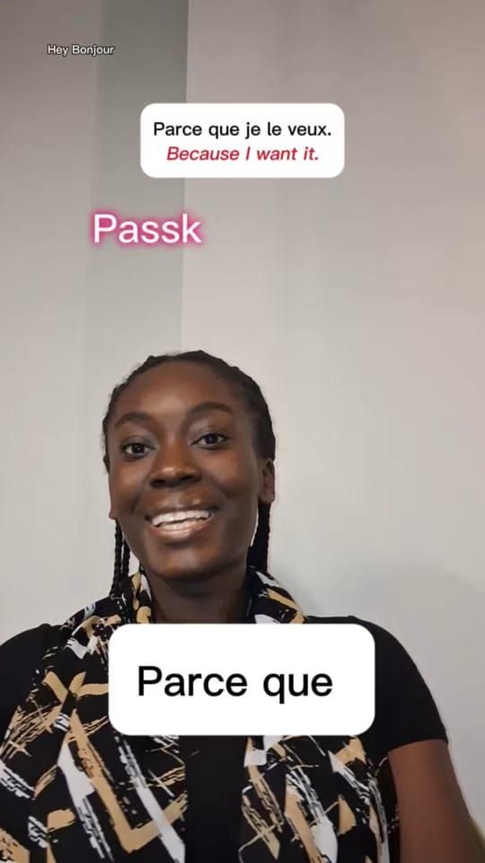 « parce que » is not always pronounced the way you think How French really sounds (part 7)