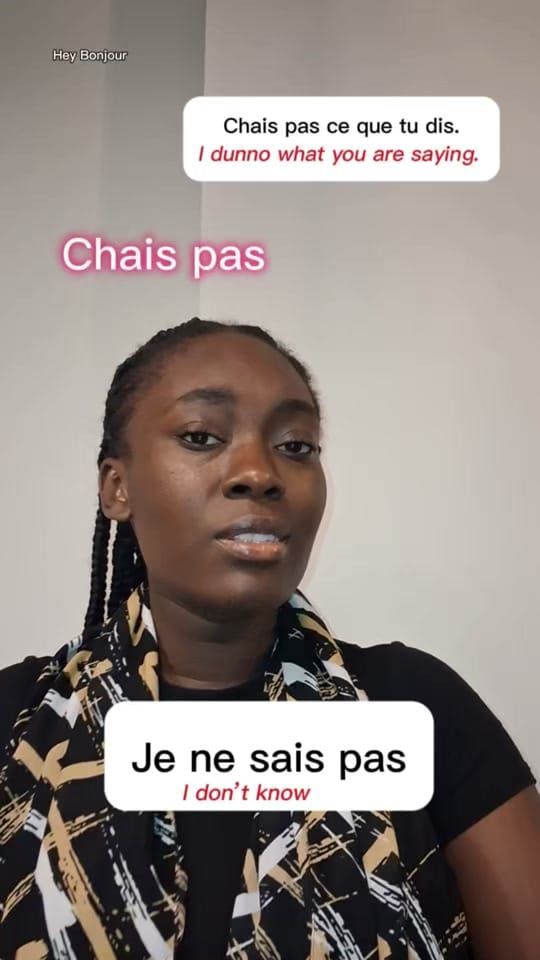 « Je ne sais pas» is not always pronounced the way you think How French really sounds (part 14)