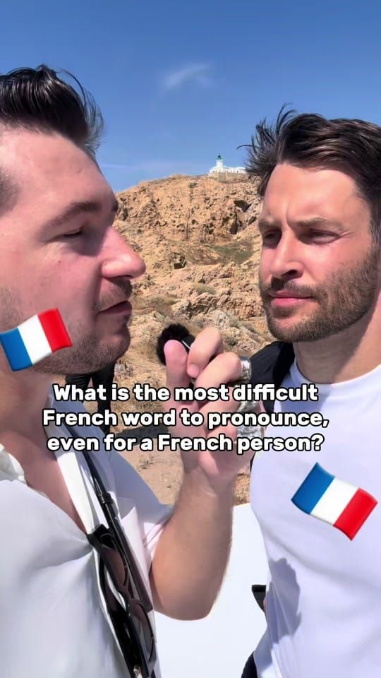 We asked at the show in Corsica: “What is the most difficult French word to pronounce, even for a French person?”