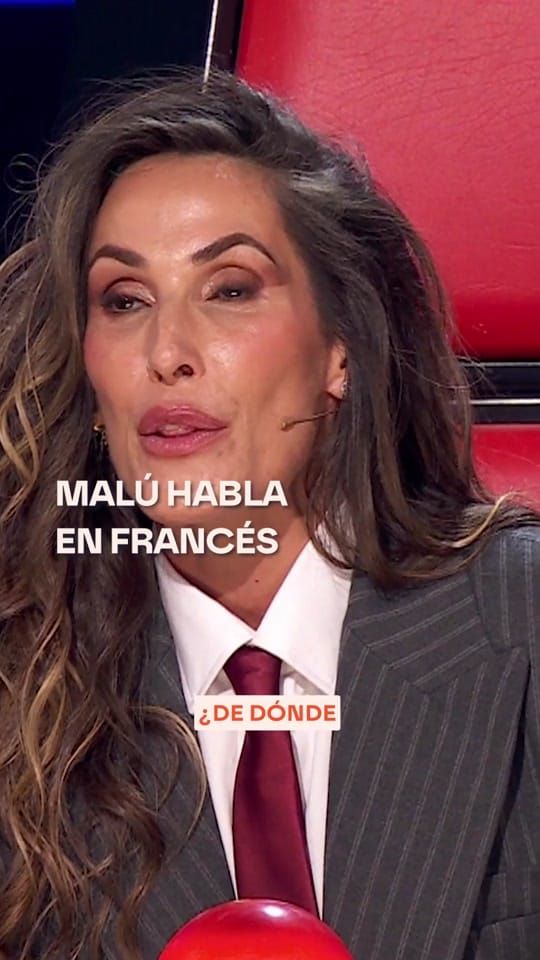 Cosas que nos gustan más que : Malú hablando en francés. 🫶