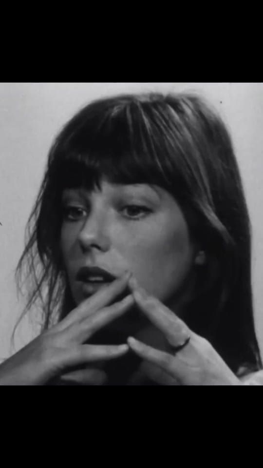 Part of an interview with Jane Birkin, 1969 🩶
