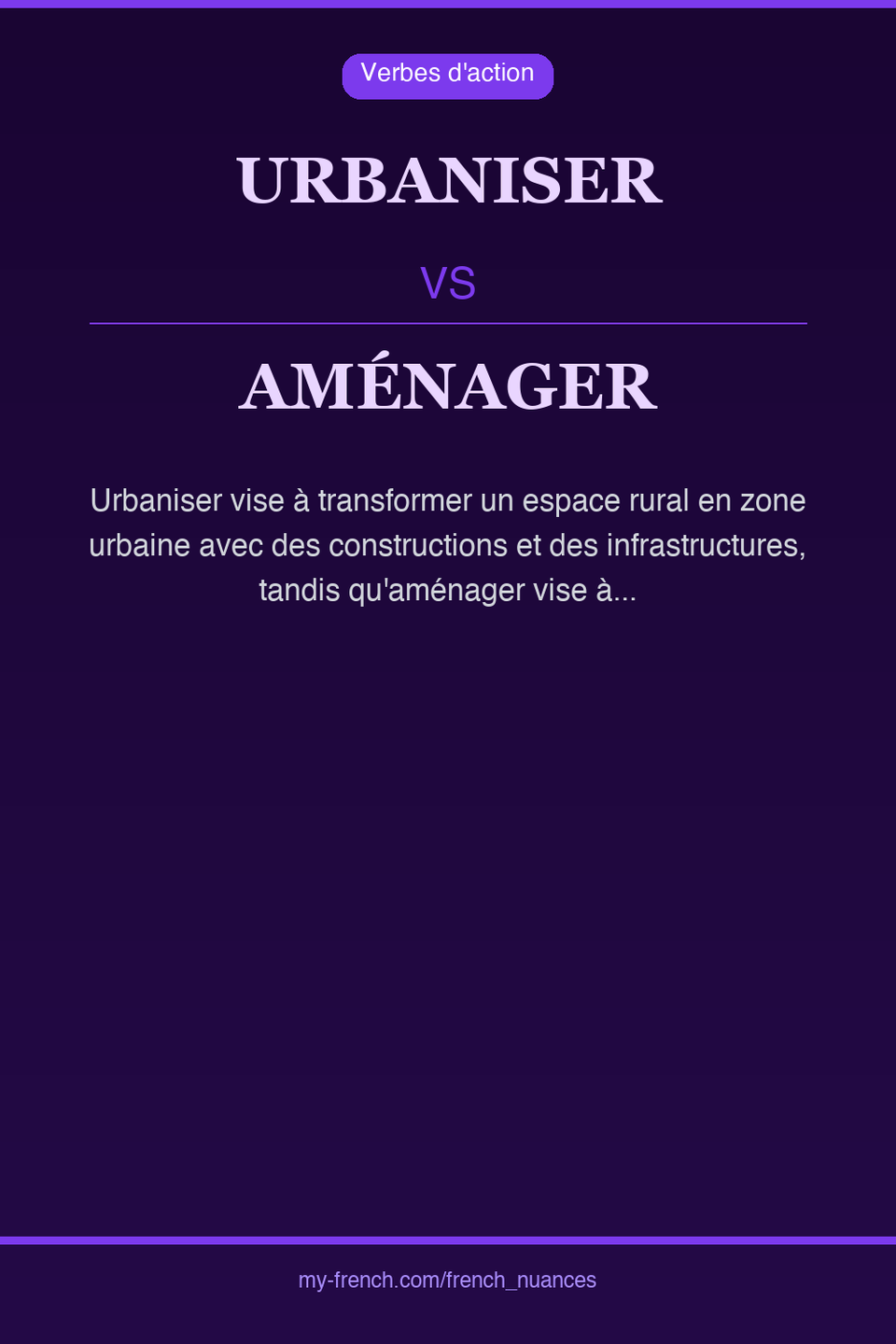 urbaniser vs aménager : quelle nuance ?