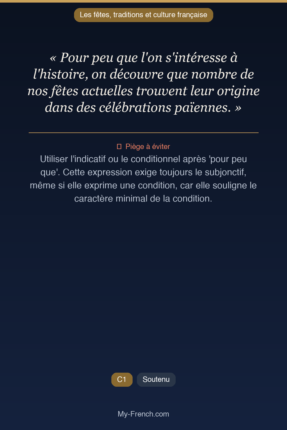 Français des affaires : « Pour peu que l'on s'intéresse à l'histoire, on découvre que nombre de  »