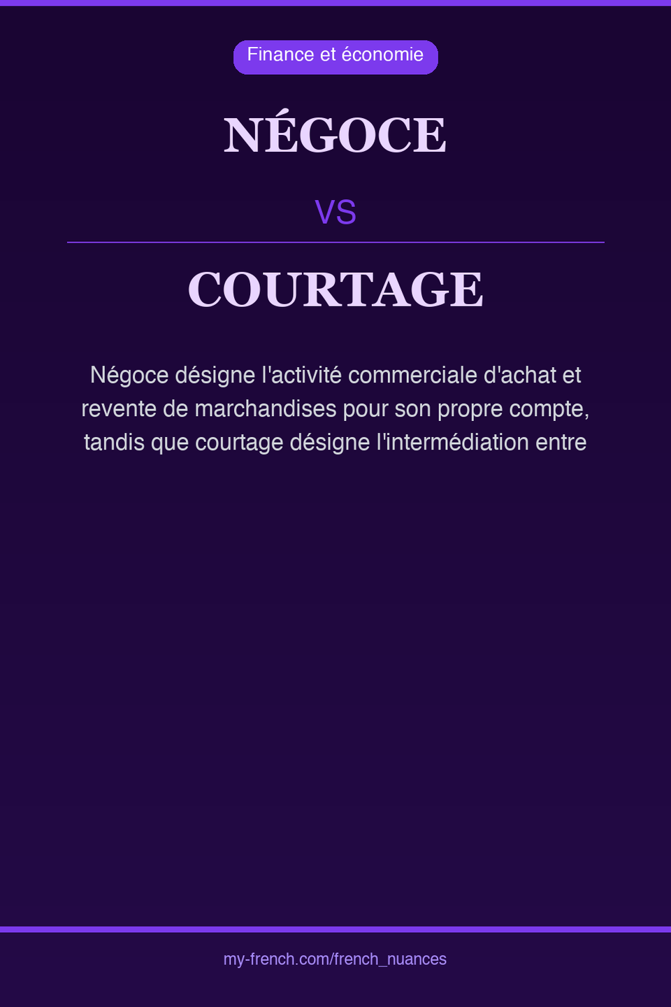 négoce vs courtage : quelle nuance ?